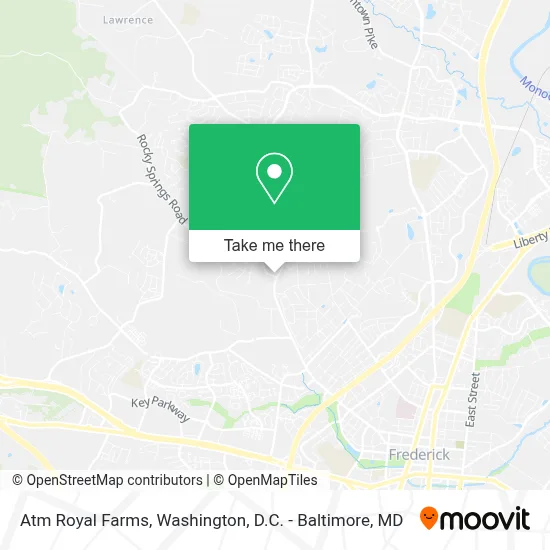 Atm Royal Farms map
