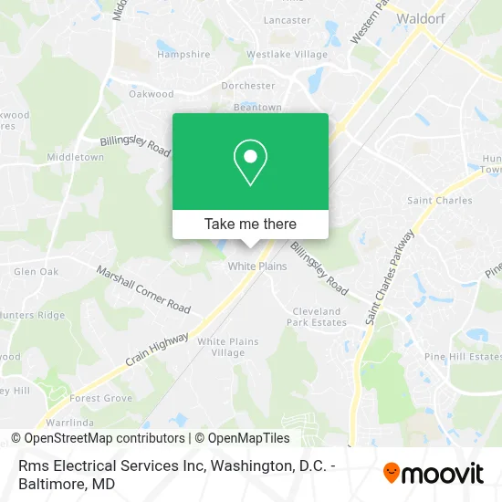 Rms Electrical Services Inc map