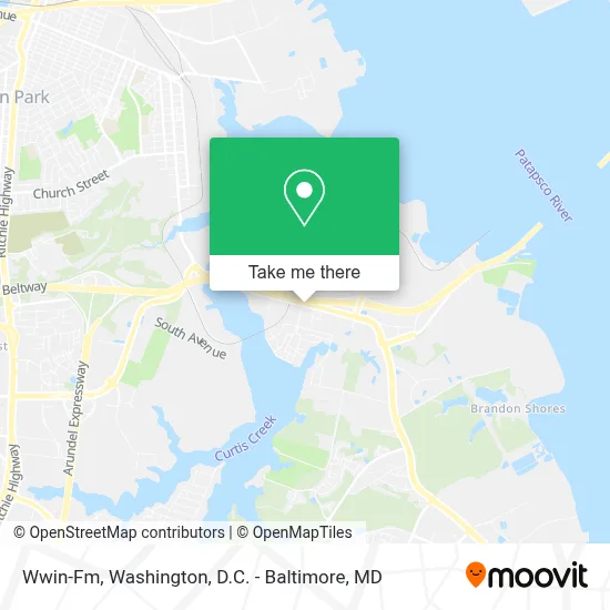 Wwin-Fm map