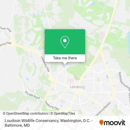 Loudoun Wildlife Conservancy map