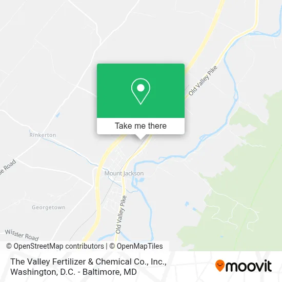 The Valley Fertilizer & Chemical Co., Inc. map