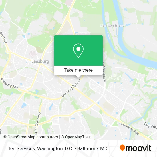 Tten Services map