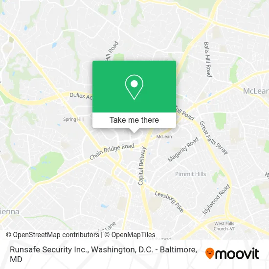 Runsafe Security Inc. map