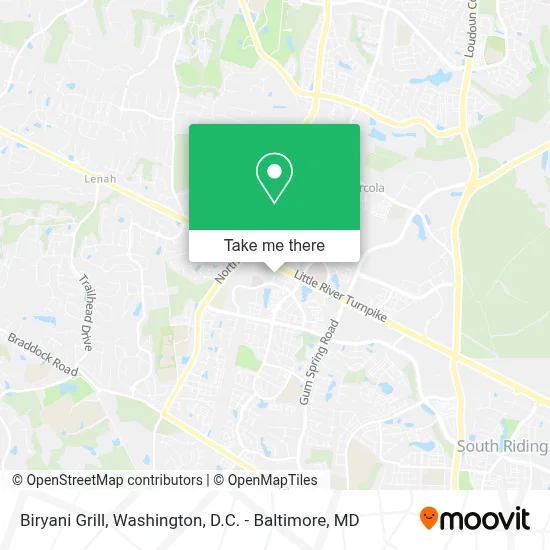 Biryani Grill map