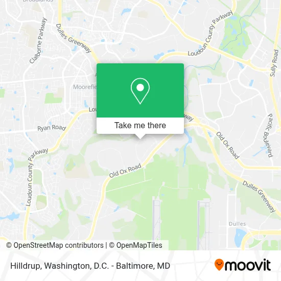 Hilldrup map