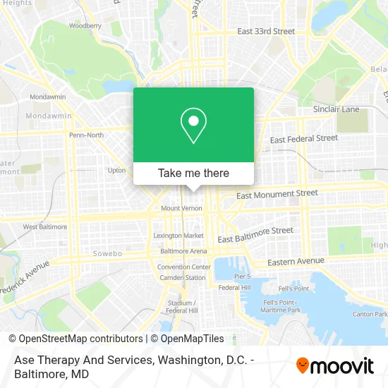 Ase Therapy And Services map
