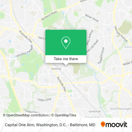 Capital One Atm map