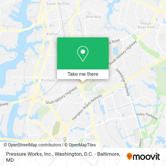 Pressure Works, Inc. map