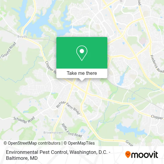 Environmental Pest Control map