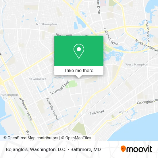 Bojangle's map