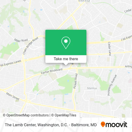 The Lamb Center map
