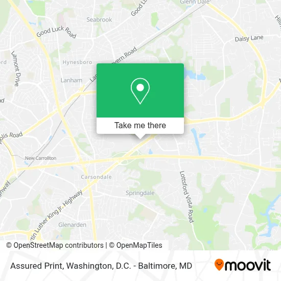 Assured Print map