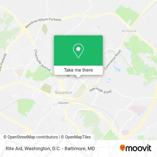 Rite Aid map