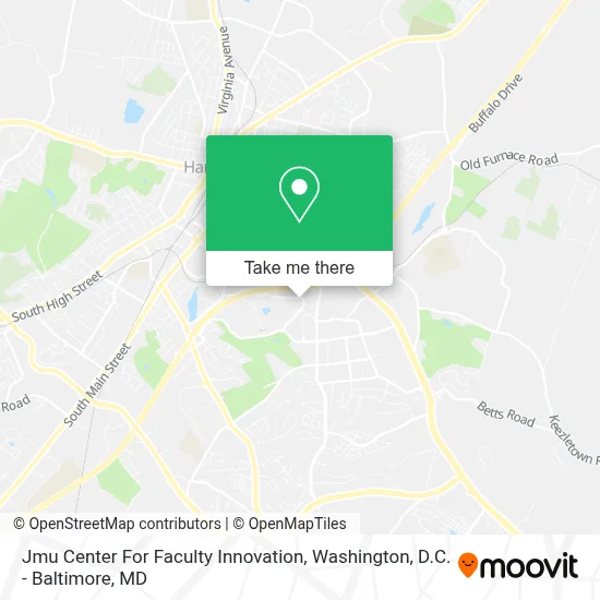 Jmu Center For Faculty Innovation map
