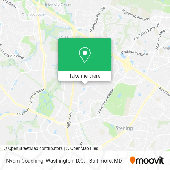 Nvdm Coaching map