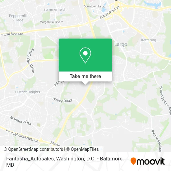 Fantasha_Autosales map