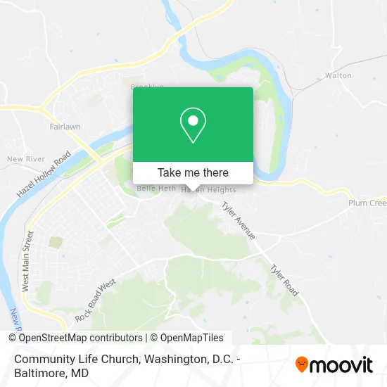 Community Life Church map