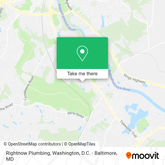 Rightnow Plumbing map