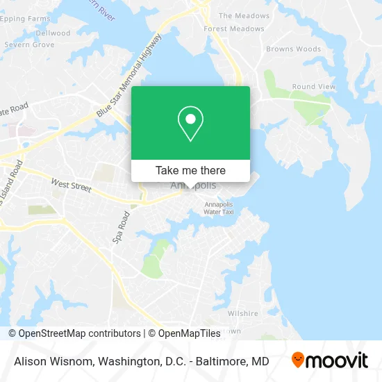 Alison Wisnom map