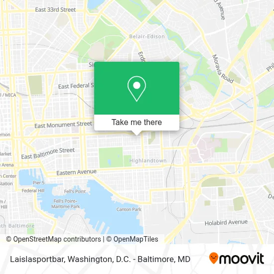 Laislasportbar map