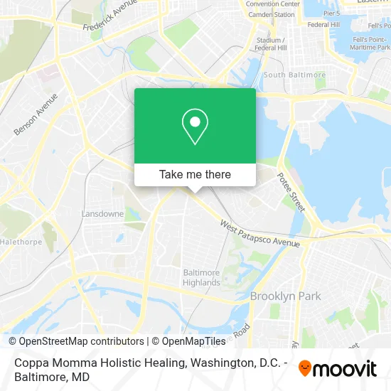 Coppa Momma Holistic Healing map