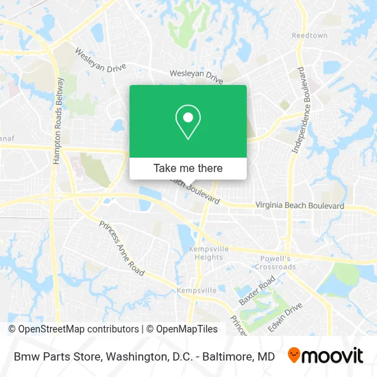 Bmw Parts Store map