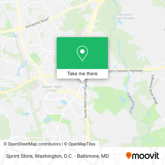 Sprint Store map