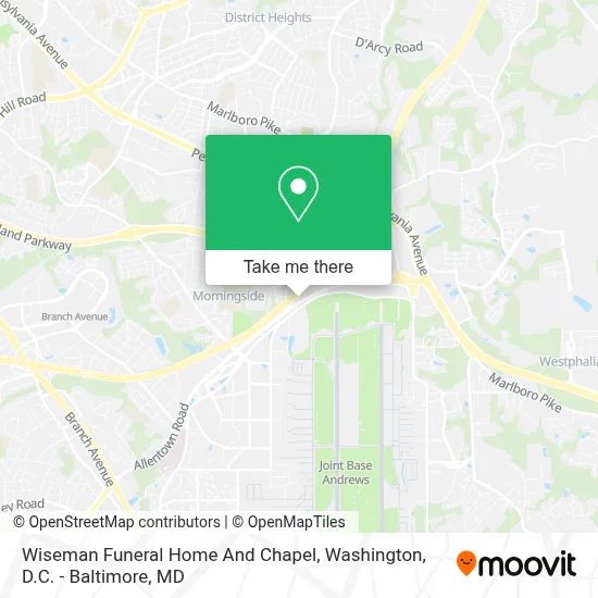 Wiseman Funeral Home And Chapel map