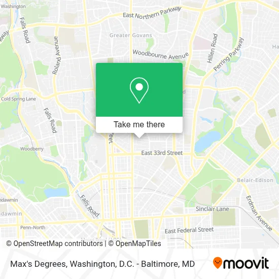 Max's Degrees map