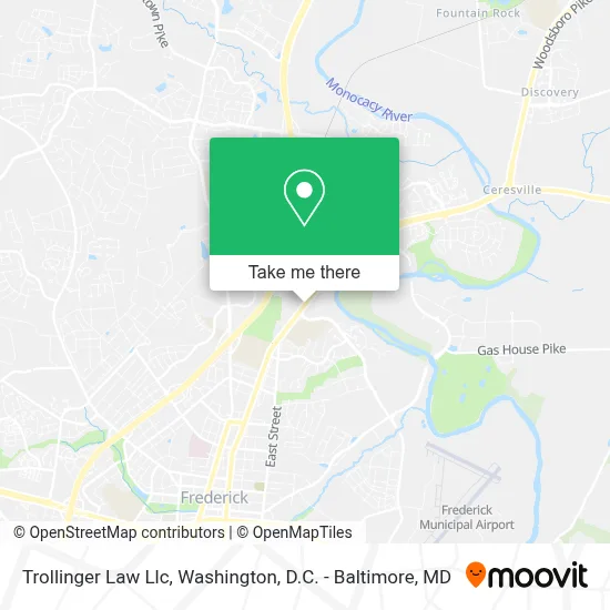 Trollinger Law Llc map