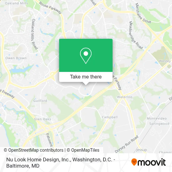 Nu Look Home Design, Inc. map