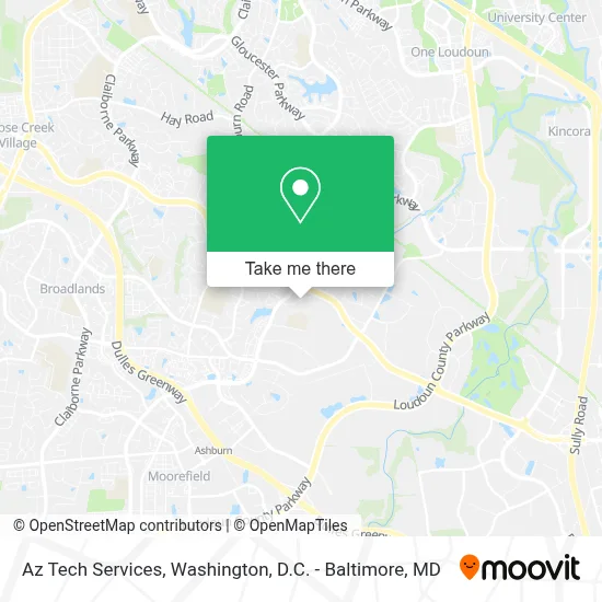 Az Tech Services map