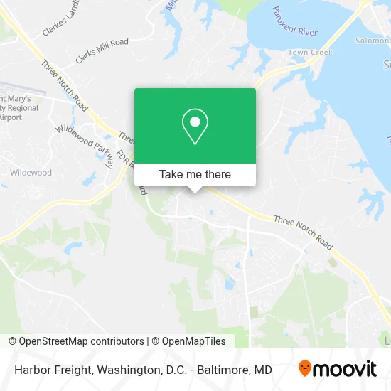Harbor Freight map