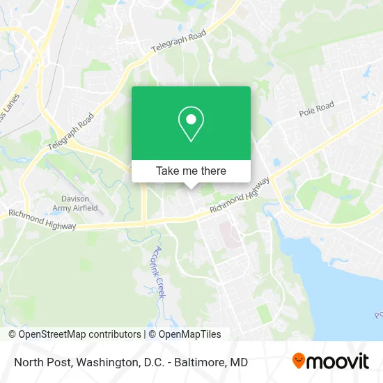 North Post map