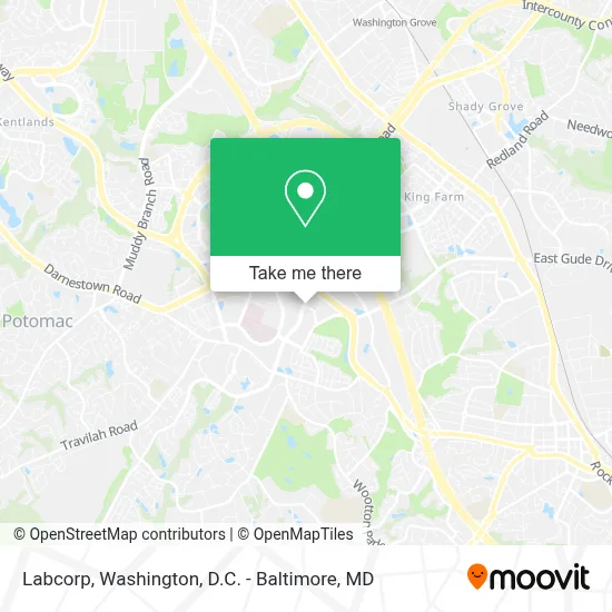 Labcorp map
