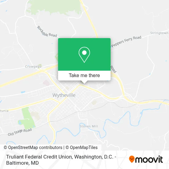 Truliant Federal Credit Union map