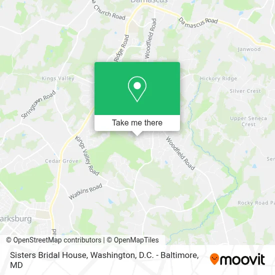 Sisters Bridal House map