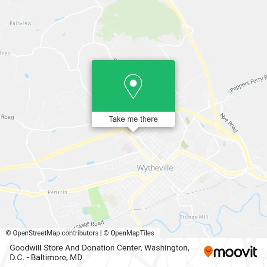 Goodwill Store And Donation Center map