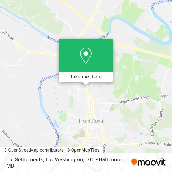 Tlc Settlements, Llc map