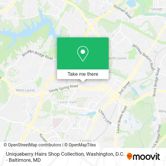 Uniqueberry Hairs Shop Collection map