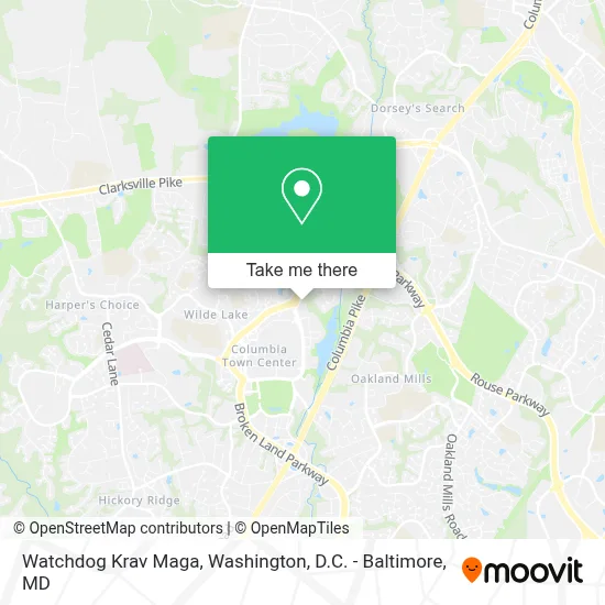 Watchdog Krav Maga map