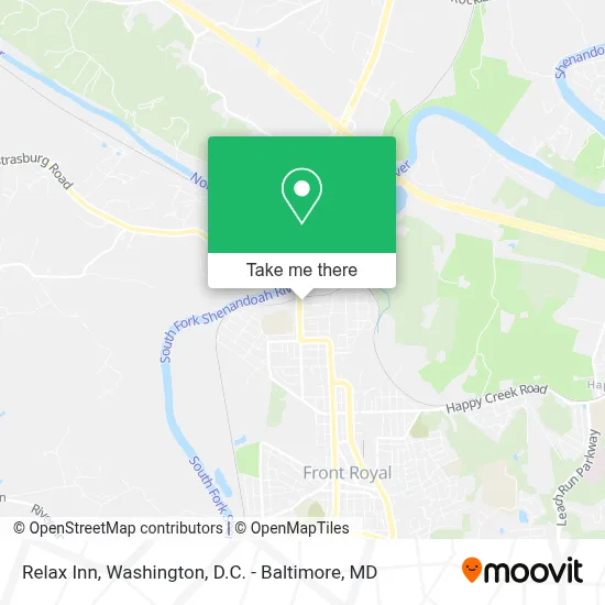 Relax Inn map