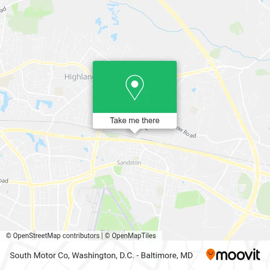 South Motor Co map
