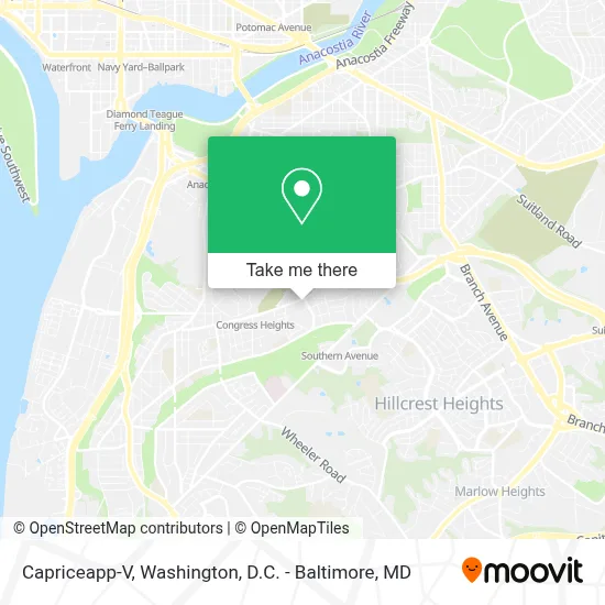Capriceapp-V map