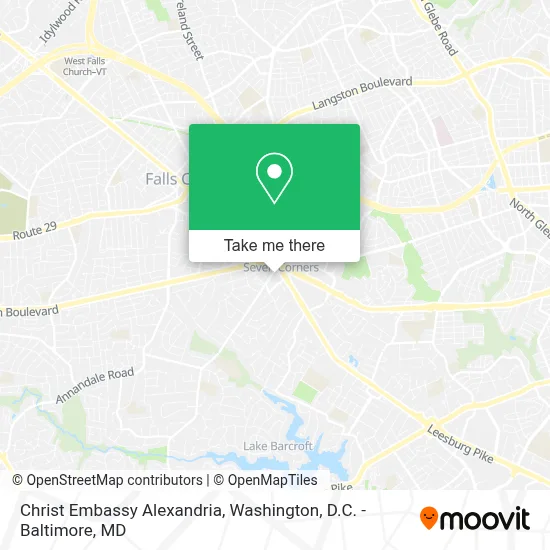 Christ Embassy Alexandria map