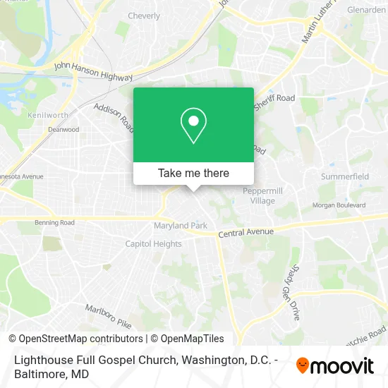 Lighthouse Full Gospel Church map