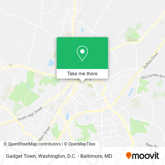Gadget Town map