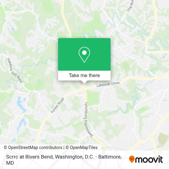Scrrc at Rivers Bend map