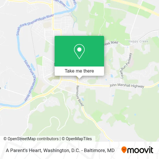 A Parent's Heart map