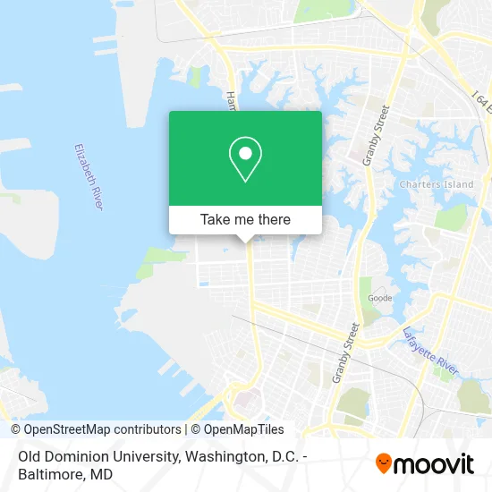 Old Dominion University map